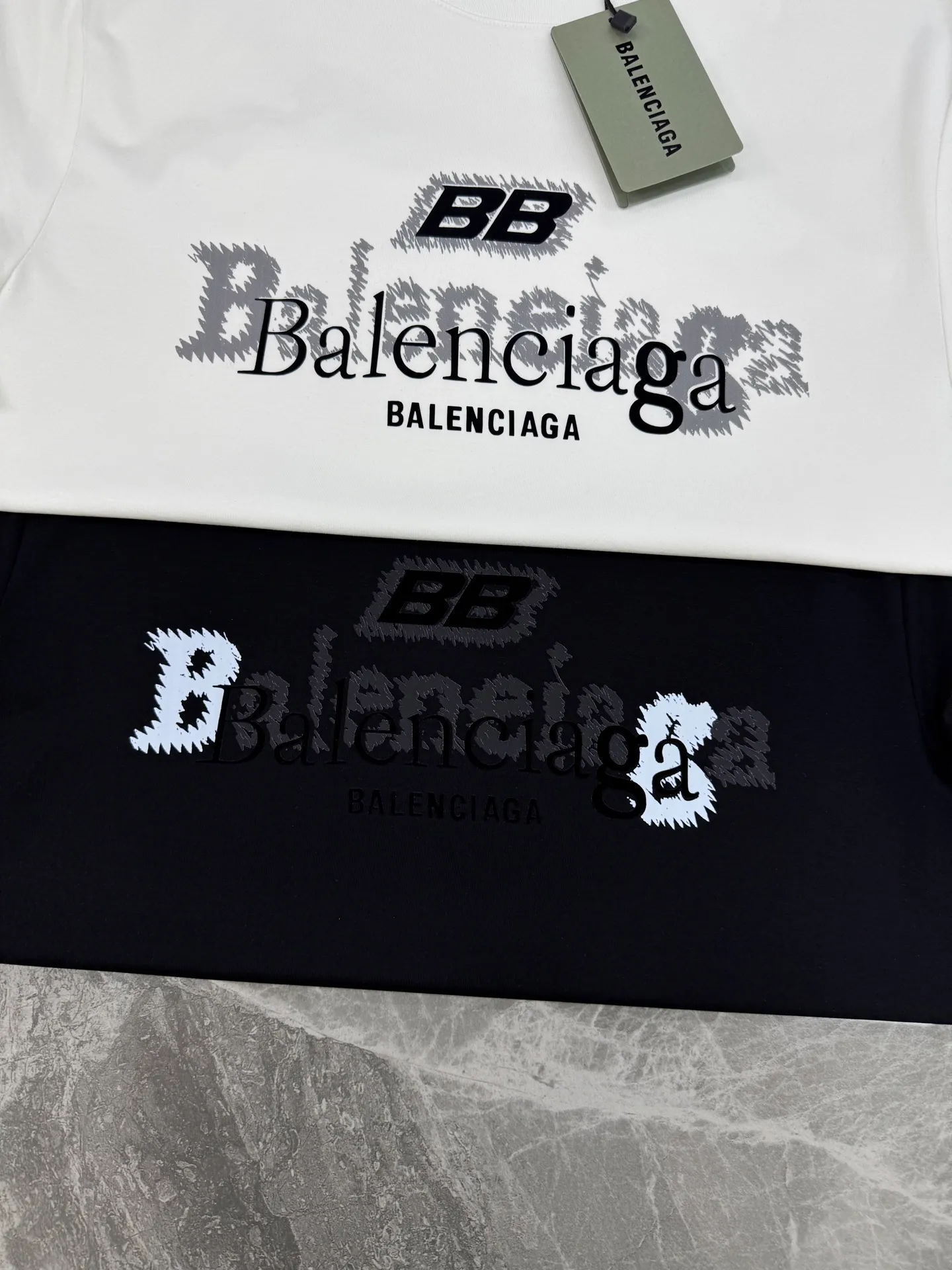 ⚜️Balenciaga New Arrival T ❤️ 190g ， . Breathable， ！ “BB” ， ， ✨ ！ ：Black.White.Sizes：M-3XL ！（S 4XL ）175/145 XL